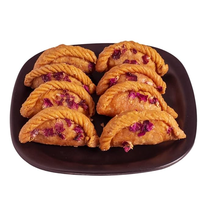 
                  
                    Premium Gulab/Rose Gujiya - Desi Ghee Gujiya (400g)
                  
                