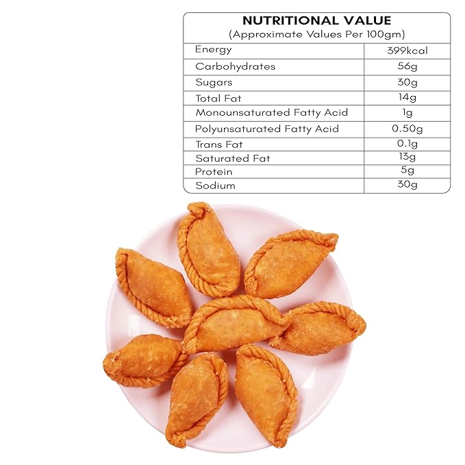 
                  
                    Sugar-Free Gujiya - Healthy Gujiya (250g)
                  
                