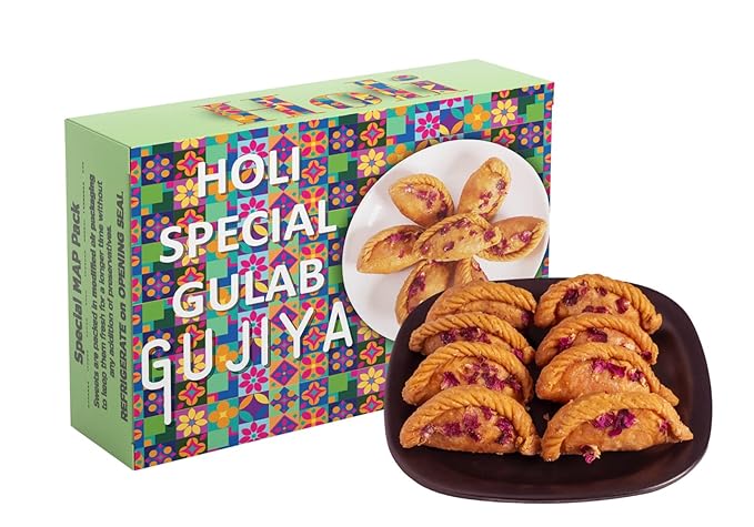 
                  
                    Premium Gulab/Rose Gujiya - Desi Ghee Gujiya (400g)
                  
                