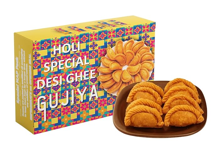 
                  
                    Premium Desi Ghee Gujiya- Traditional Gujiya (400g)
                  
                