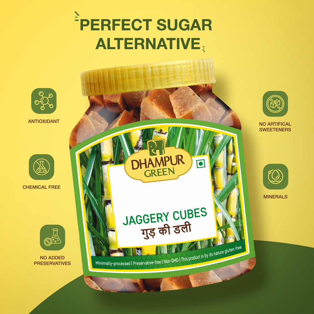 
                  
                    Jaggery Cubes (Gur ki Dali) 650gm
                  
                