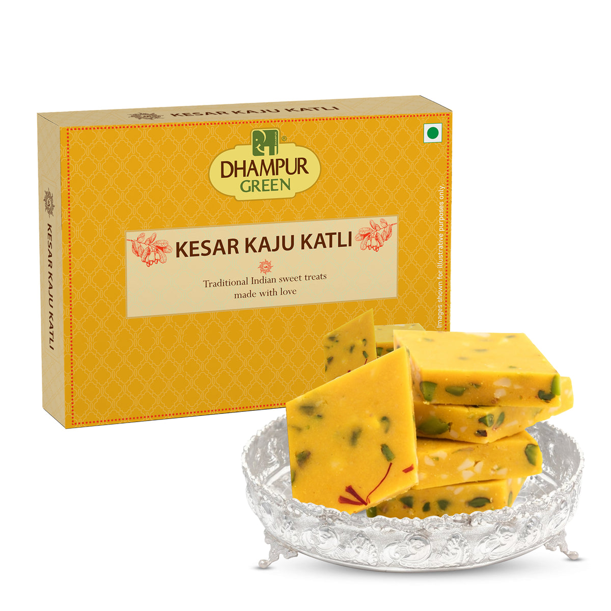 buy Kaju Katli 400g -Kesar Kaju Katli Diwali sweets, Diwali gifts ...