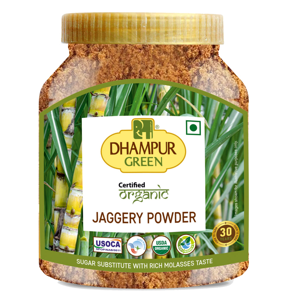 Organic Jaggery Powder (JAR)- 800gm