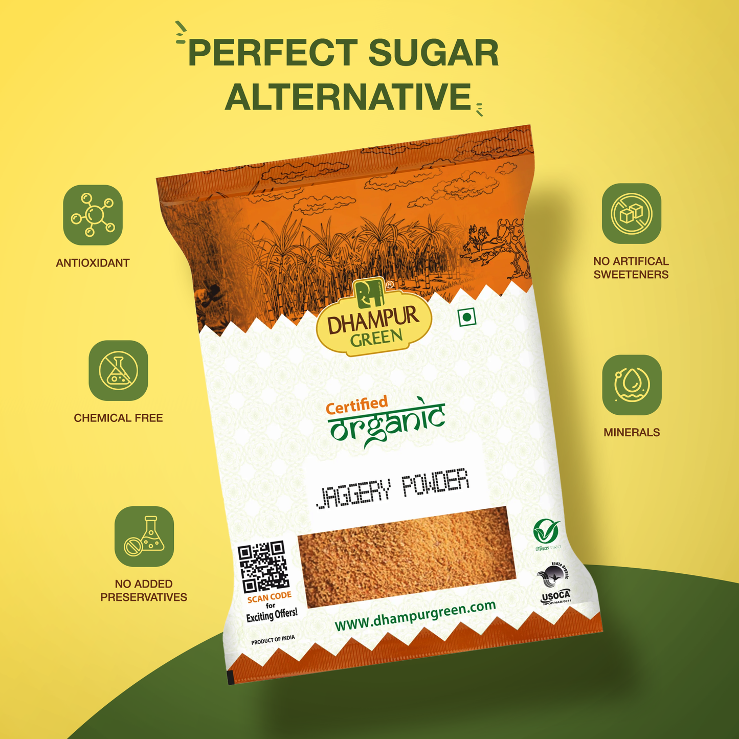 
                  
                    Organic Jaggery Powder 800gm
                  
                