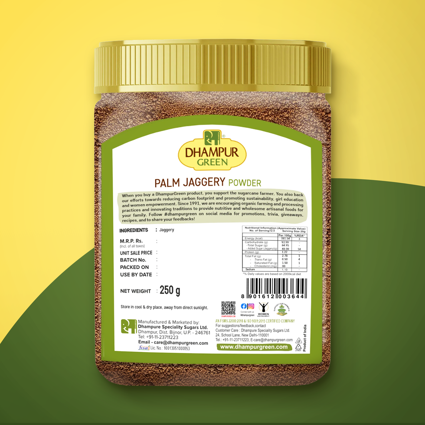 
                  
                    Palm Jaggery powder 250gm
                  
                