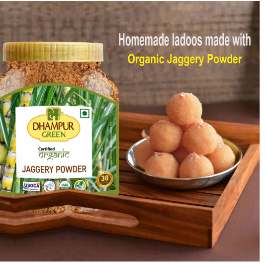 
                  
                    Organic Jaggery Powder (JAR)- 800gm
                  
                