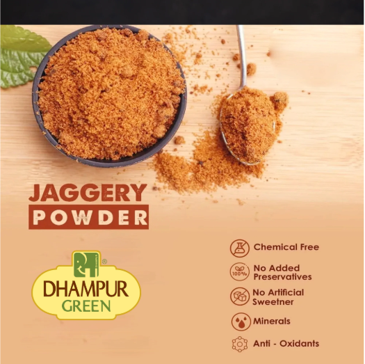 
                  
                    Organic Jaggery Powder (JAR)- 800gm
                  
                