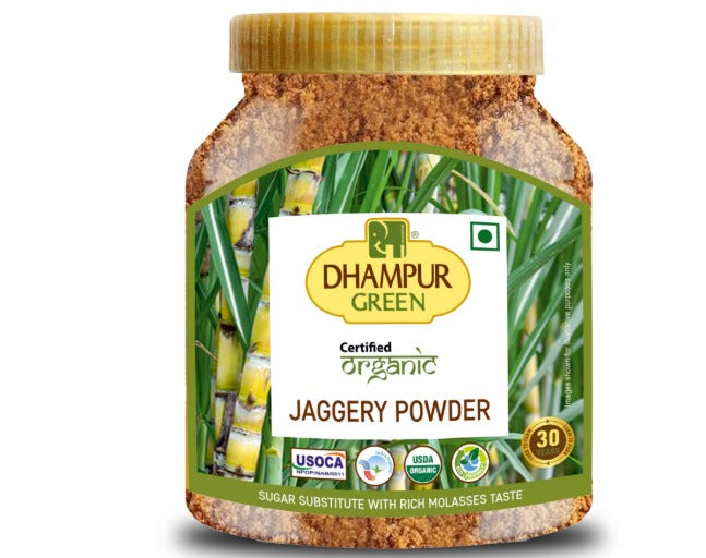 Organic Jaggery Powder (JAR)- 800gm