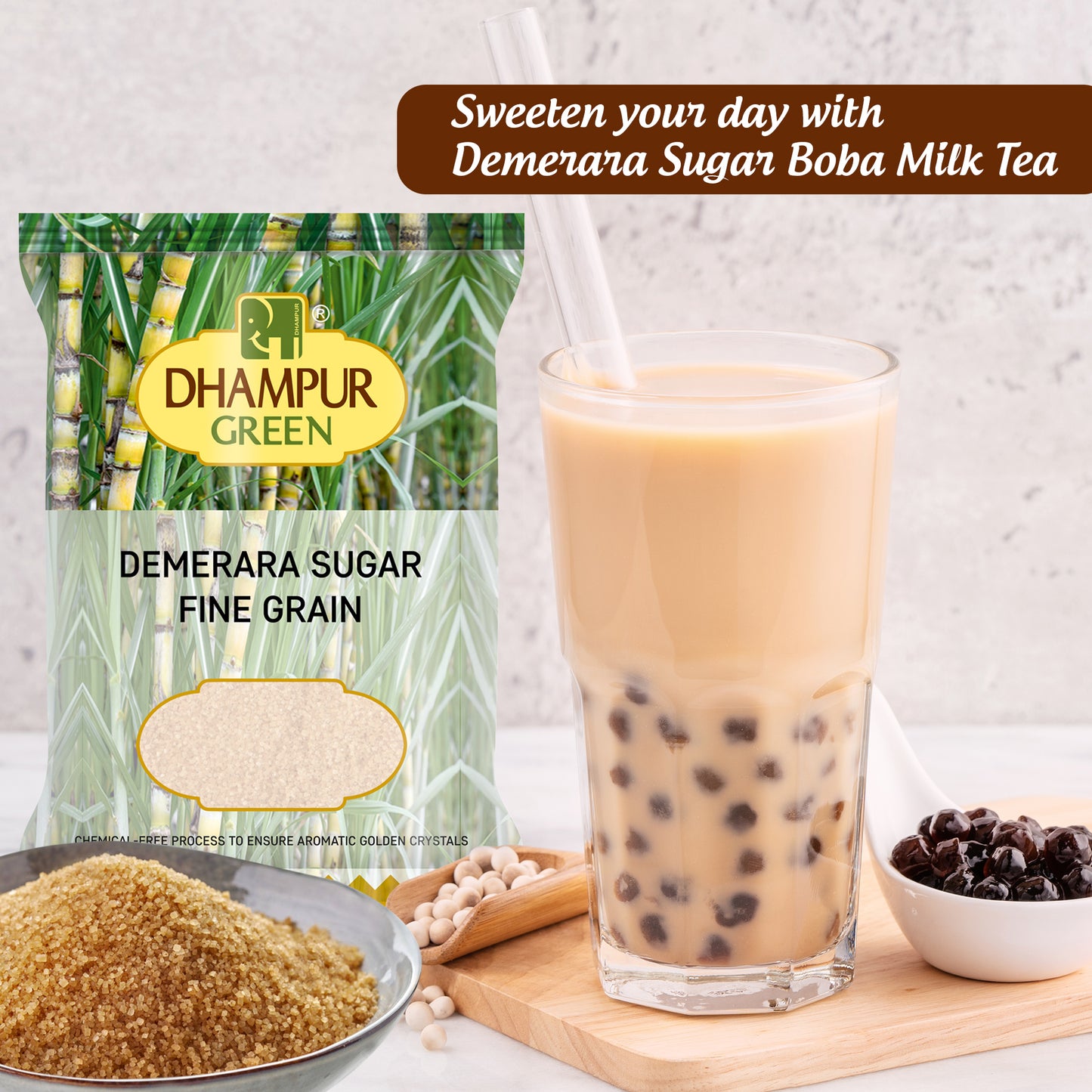 
                  
                    Demerara Sugar (Fine-Grain)-1 KG Pack
                  
                