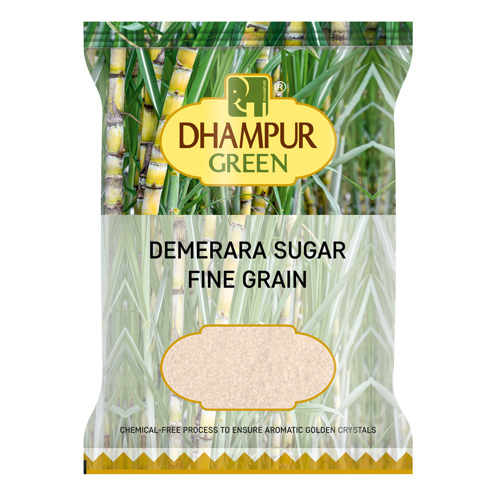 Demerara Sugar (Fine-Grain)-1 KG Pack